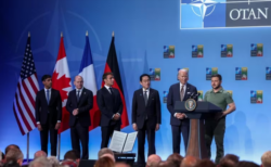 La cumbre de la OTAN terminó con un documento que consolida el compromiso de la alianza con Ucrania