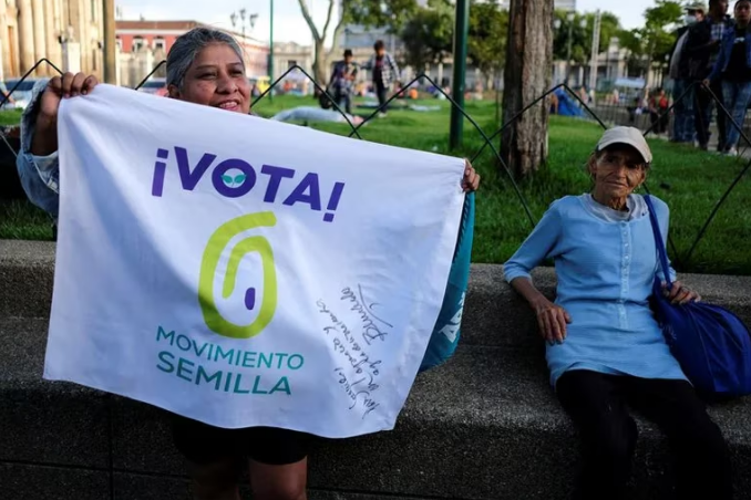 A semanas del balotaje en Guatemala, los candidatos mantuvieron reuniones en Estados Unidos
