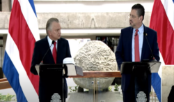 Presidente Chaves y Canciller realizarán gira internacional con la promesa de definir nuevas acciones contra crimen organizado