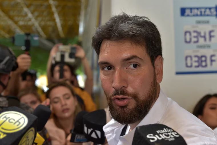 Balotaje en Ecuador: Jan Topic afirmó que votará por Daniel Noboa en la segunda vuelta