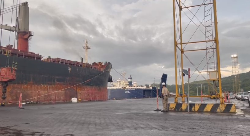 Ferry de carga proveniente de El Salvador llegó a Costa Rica: Comerciantes celebran ahorro en costos