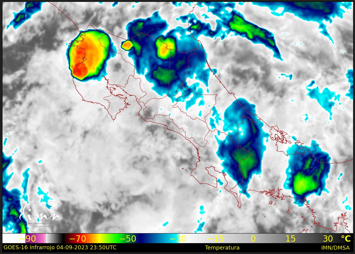 CNE monitorea Depresión Tropical 13 que podría convertirse en huracán y aumentaría lluvias el fin de semana