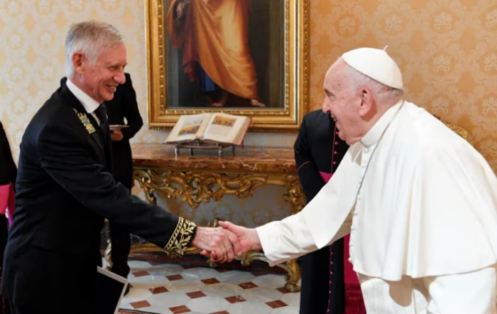 El papa Francisco se reunió con el nuevo embajador ruso en el Vaticano