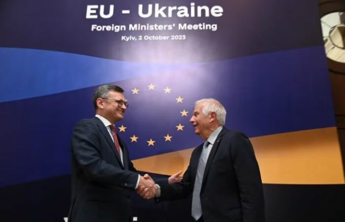 Cumbre de cancilleres de la UE en Kiev en medio de la invasión rusa: “Apoyamos a Ucrania, futuro miembro de la Unión Europea”