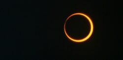 Miles de personas lograron ver un ‘anillo de fuego’ provocado por el eclipse anular de sol