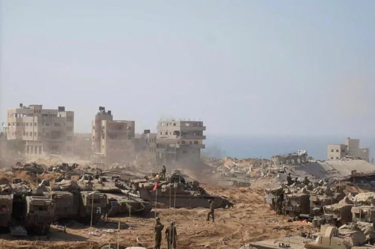 El Ejército de Israel informó que partió en dos la Franja de Gaza para cercar a los terroristas de Hamas