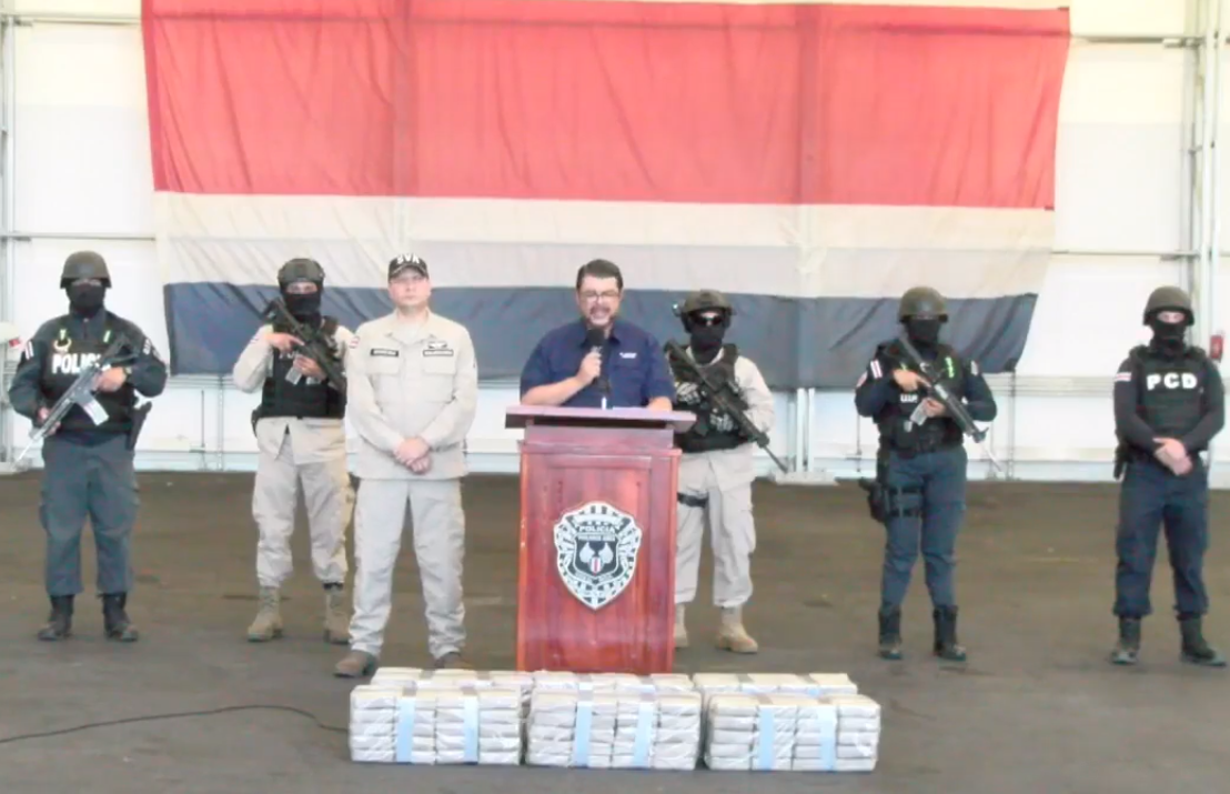 Detienen camión con 120 kg de cocaína en Terminal de Contenedores de Moín