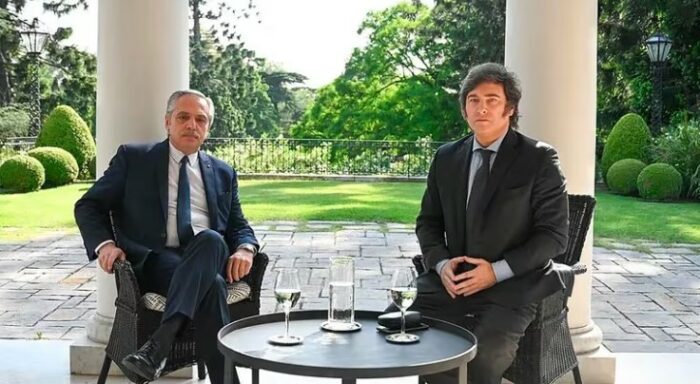 Comenzó la transición en Argentina: Javier Milei se reúne con el presidente Alberto Fernández