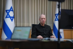 El ministro de Defensa de Israel aseguró que el líder de Hamas está encerrado en un búnker, rodeado y próximo a caer