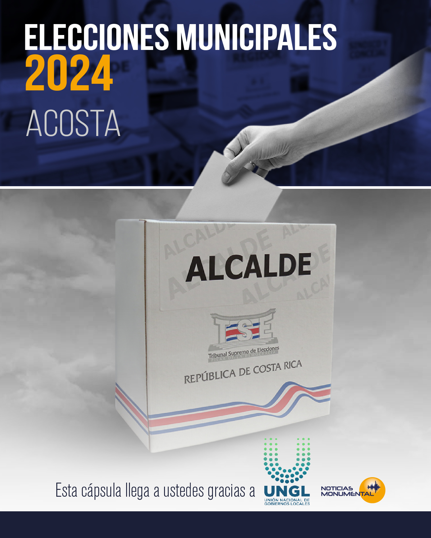 Elecciones Municipales 2024: Conozcamos el cantón de Acosta y quienes aspiran a la alcaldía