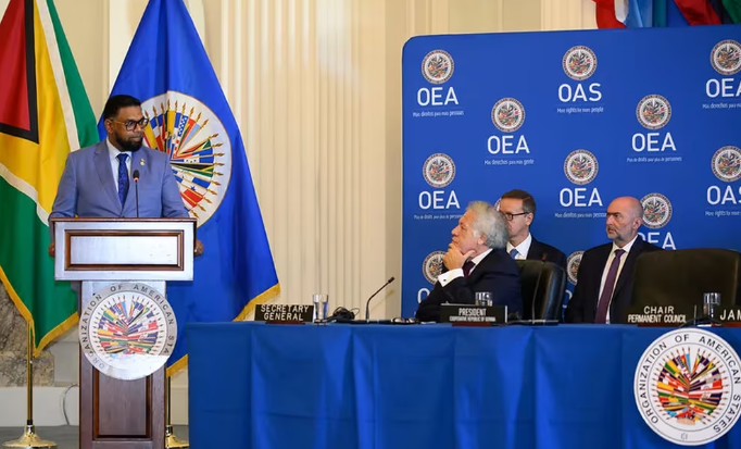 Guyana pidió a los países de la OEA que condenen a Venezuela por el ataque a su soberanía