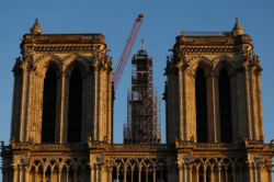 Presionan a Emmanuel Macron por las fachadas originales de Notre Dame
