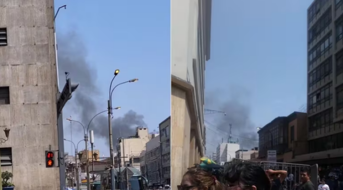 Incendio en Cercado de Lima: Bomberos intentan controlar siniestro iniciado en un almacén