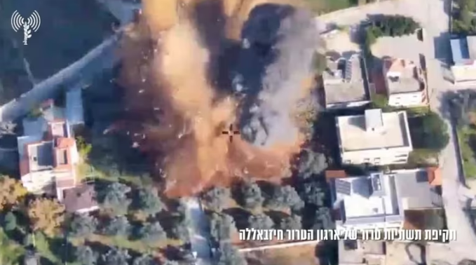 Israel bombardea infraestructuras de Hezbollah en el sur del Líbano tras un nuevo ataque terrorista