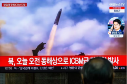 El régimen de Kim Jong-un disparó artillería cerca de la frontera marítima con Corea del Sur por tercer día consecutivo