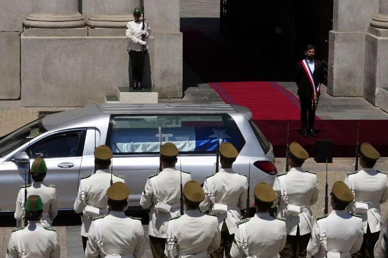 Chile dio un último y emotivo adiós al ex presidente Sebastián Piñera
