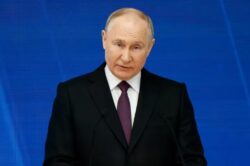 Vladimir Putin amenazó a Occidente con usar armas nucleares si la OTAN envía tropas a Ucrania