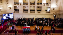 Chile despide a Sebastián Piñera: funcionarios y ciudadanos rinden tributo al ex presidente en Santiago