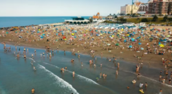 Por la ola de calor, se registró un récord histórico en la temperatura del mar en Argentina