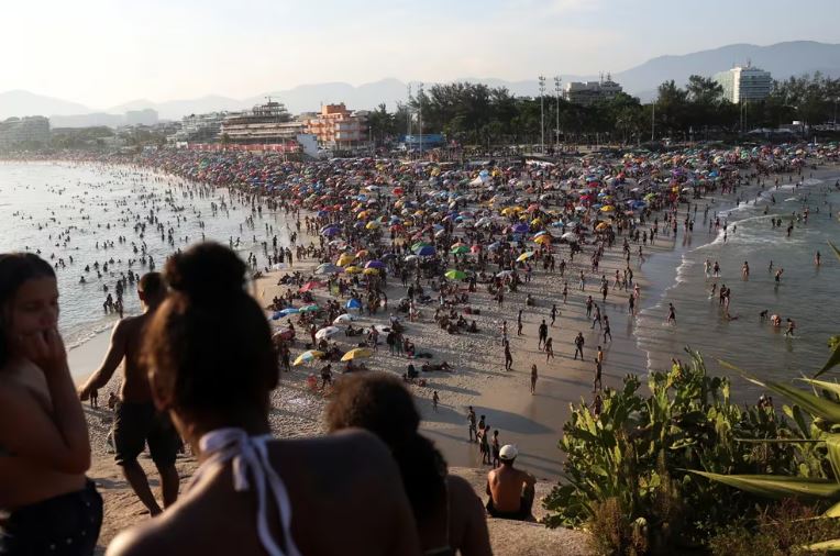 62,3°C en Río de Janeiro: nuevo récord de sensación térmica en medio de una ola de calor sin precedentes en 10 años