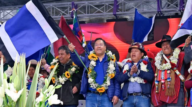 El MAS boliviano escenifica su ruptura en el aniversario: Luis Arce celebró sin Evo Morales, que hará un acto por su lado