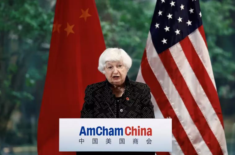 La secretaria del Tesoro de EEUU alertó sobre los riesgos de los subsidios chinos que podrían afectar la economía global