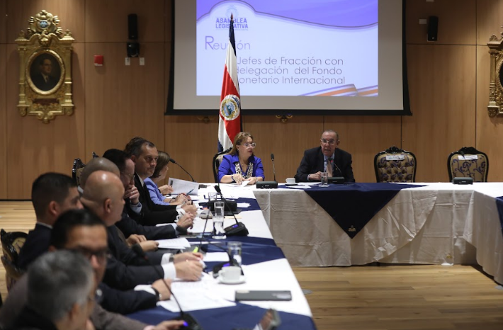 Diputados manifestaron a FMI preocupación sobre inversión social en Costa Rica