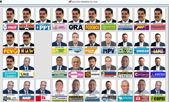 Elecciones en Venezuela: la boleta oficial para las presidenciales del próximo 28 de julio tiene 13 fotos de Maduro