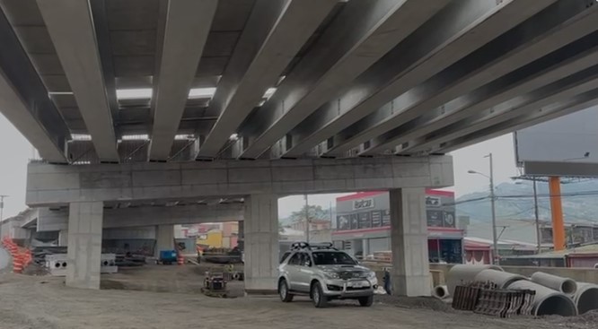 MOPT habilitará paso por viaducto de Hatillo 4 en tres meses