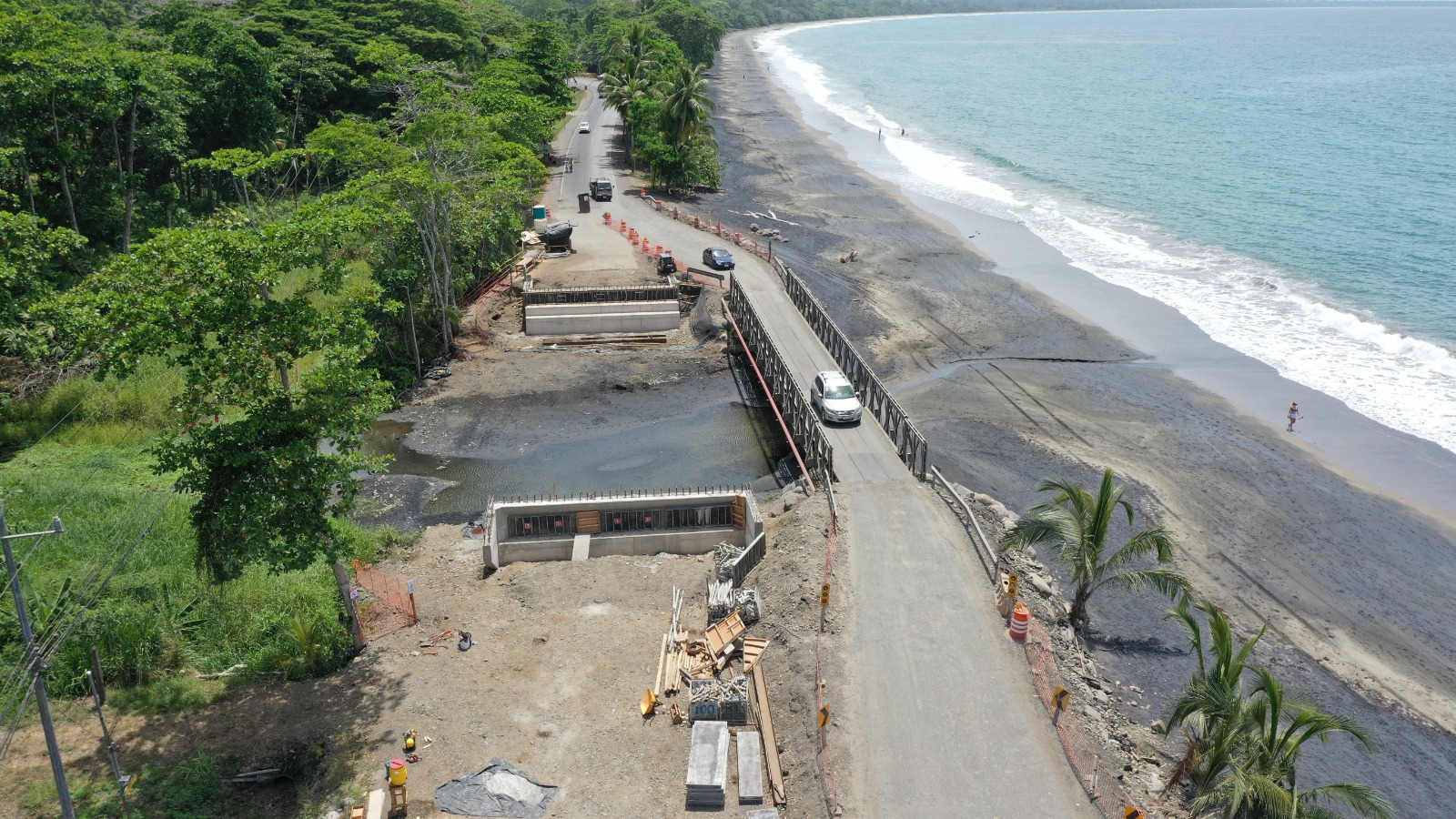 MOPT prevé que obras en puentes de Puerto Viejo estén listas a fin de año
