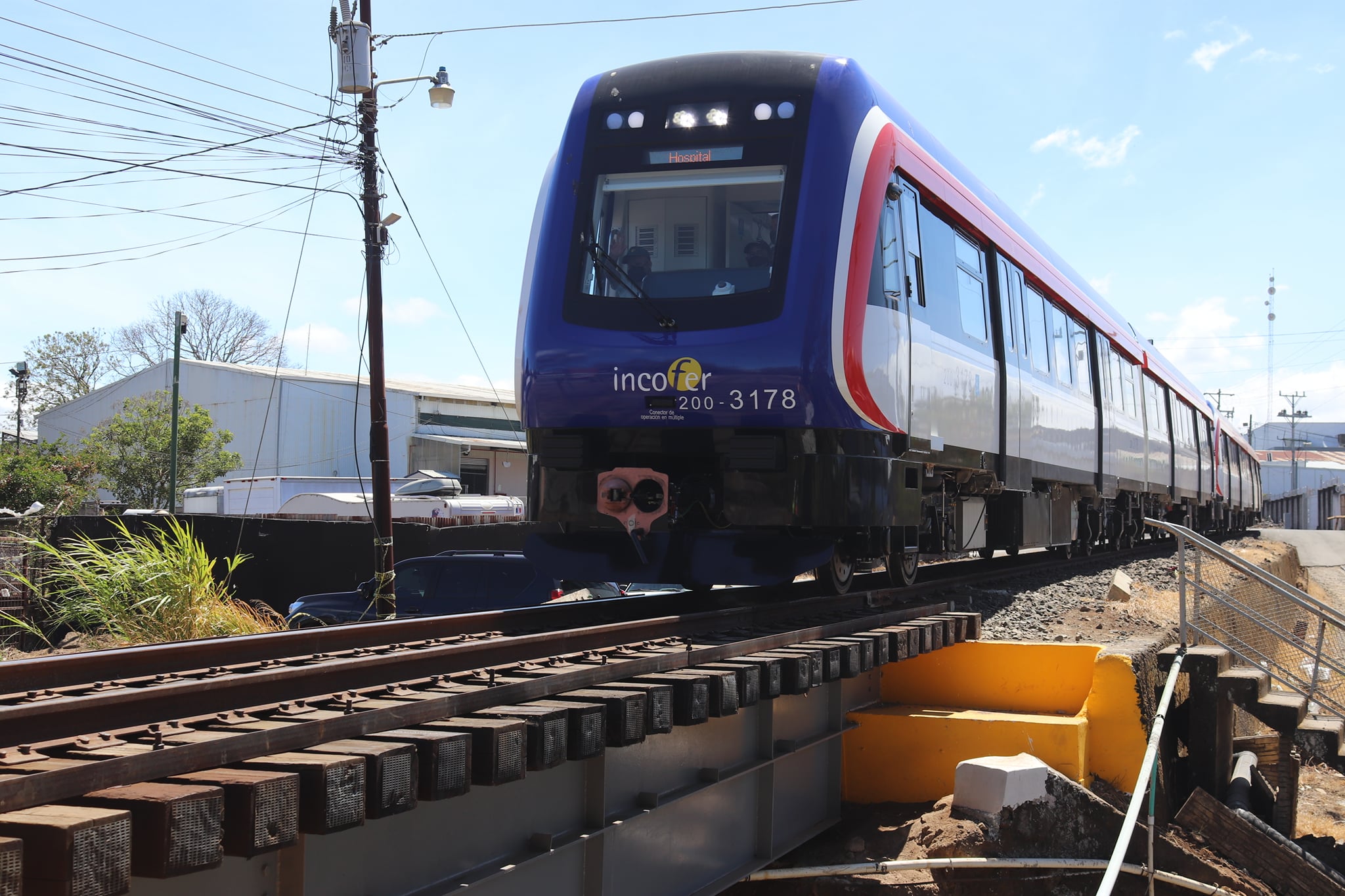 INCOFER redujo capacidad del tren entre Heredia y Alajuela este viernes tras un accidente